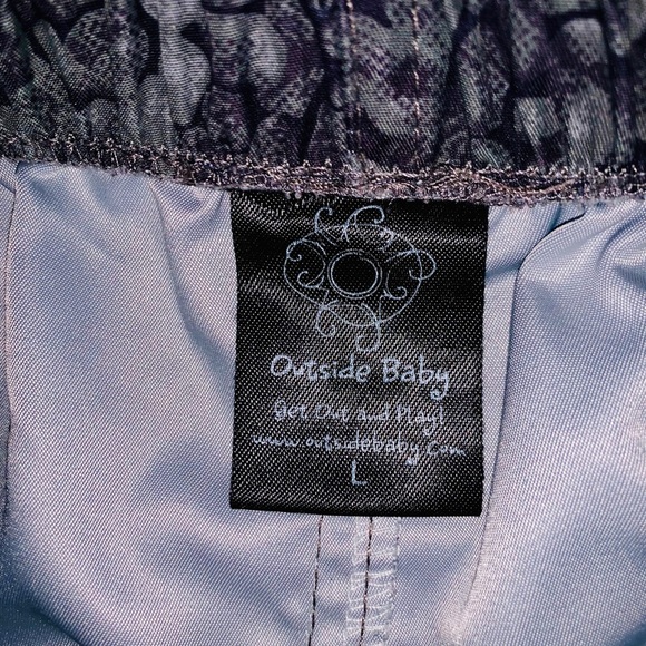 Size Large Outside Baby Sunscreen☀️Shorts W/pocket - Picture 3 of 5